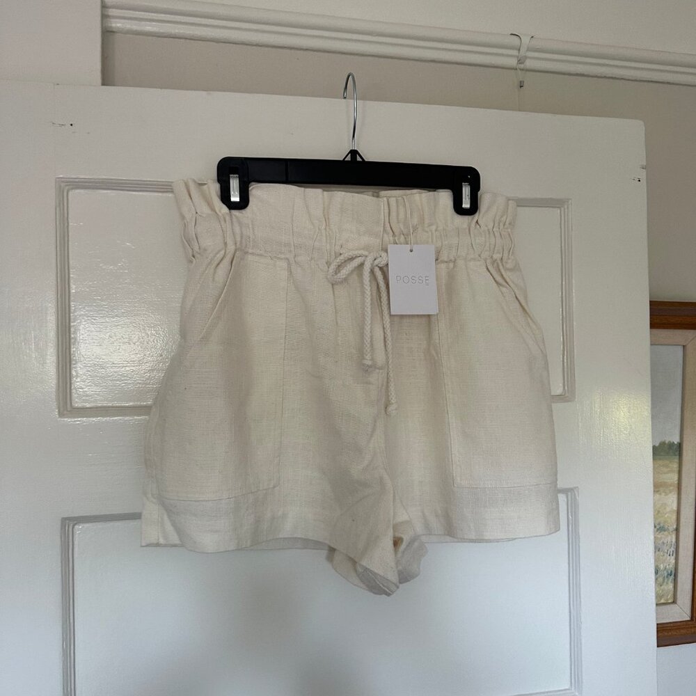 Posse Linen Shorts NWT